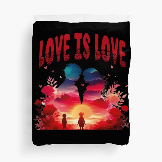 LOVE IS LOVE Duvet Covers