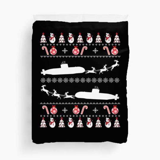 Submarine Service Submariner Ugly Duvet Covers