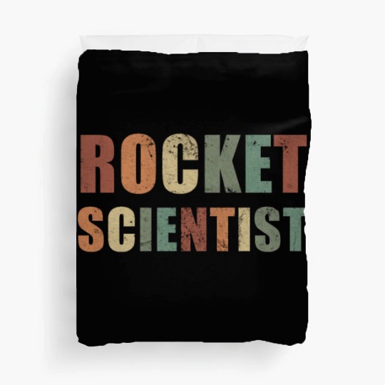 Rocket Scientist Aerospace Engineer Spaceship Duvet Covers