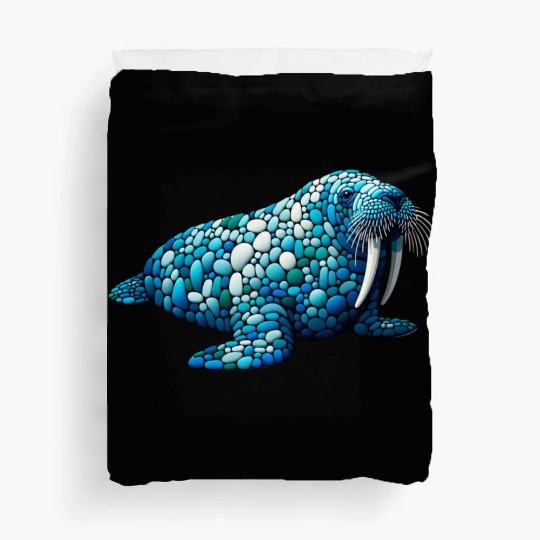 Serene Seas Walrus Duvet Covers