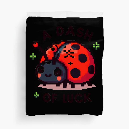Ladybug: A dash of luck Duvet Covers