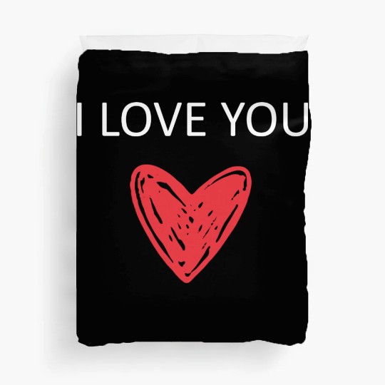 I Love You Duvet Covers