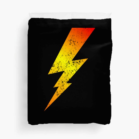 Fire Bolt Lightning | Bolt Graphic Duvet Covers