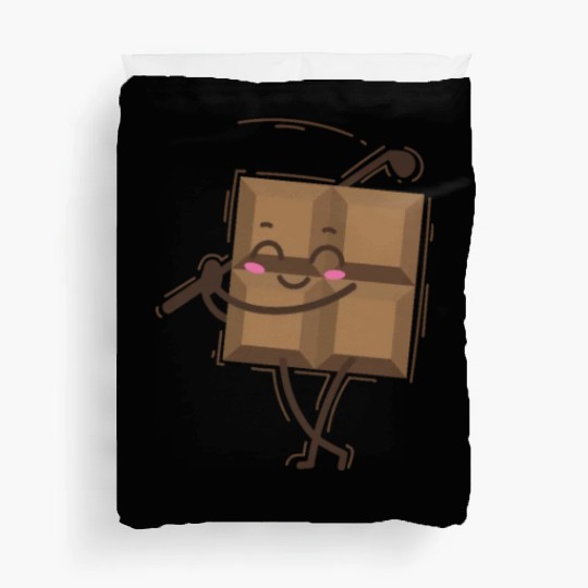 Chocolate Bar plays Golf Candy Duvet Covers