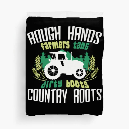 Farmer Rough Hands Duvet Covers
