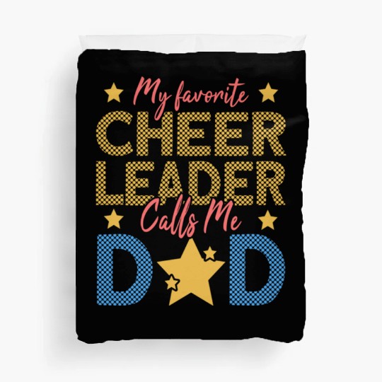 Cheerleader Dad Duvet Covers