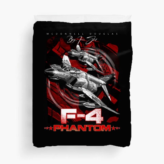F-4 Phantom Us Air Force Fighter jet Duvet Covers