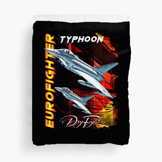 Eurofighter Typhoonn Multirole fighter Jet Duvet Covers