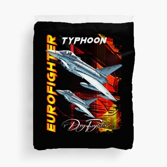 Eurofighter Typhoonn Multirole fighter Jet Duvet Covers