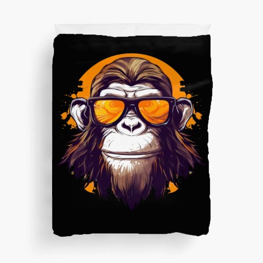 Street Art Monkey Urban Rap Street Monkey Duvet Covers