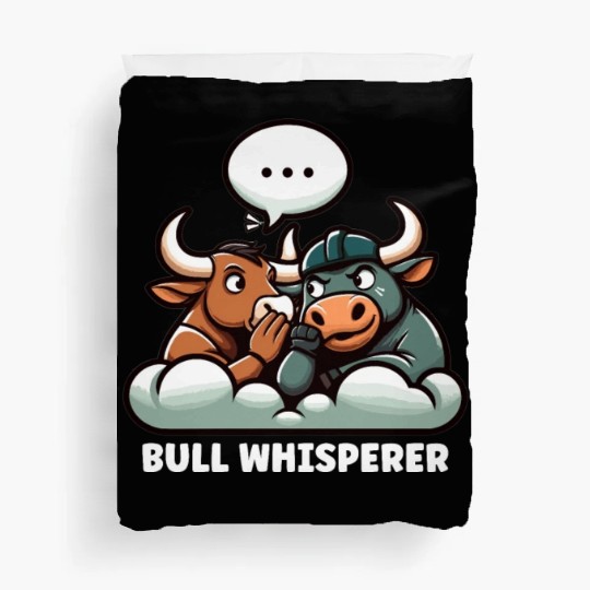 Rodeo Bull Riding Livestock Show Farmer Cattle Duvet Covers