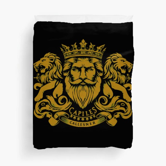 King And Lion Head Duvet Covers