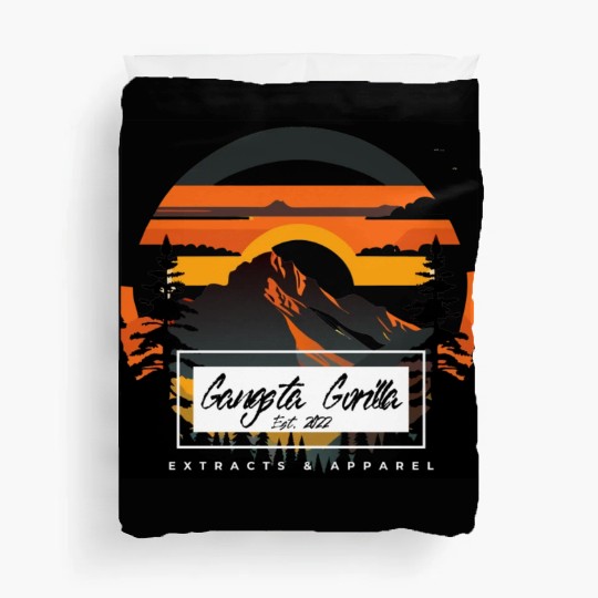 Gangsta Gorilla-Nature Duvet Covers