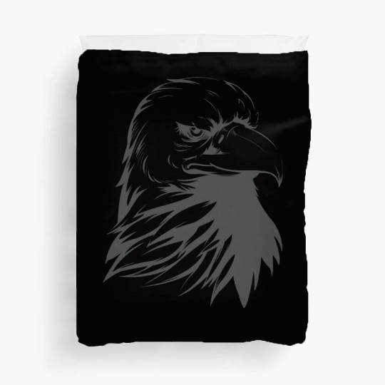 Bald Eagle Silhouette Duvet Covers