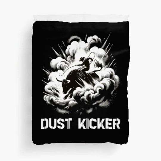 Rodeo Bull Riding Livestock Show Farmer Cattle Duvet Covers