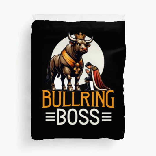 Rodeo Bull Riding Livestock Show Farmer Cattle Duvet Covers