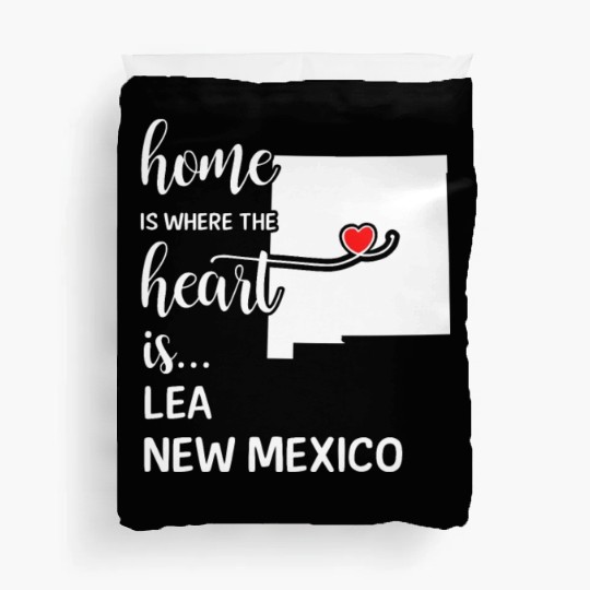 Lea County New Mexico Is Where My Heart Is Gift Duvet Covers