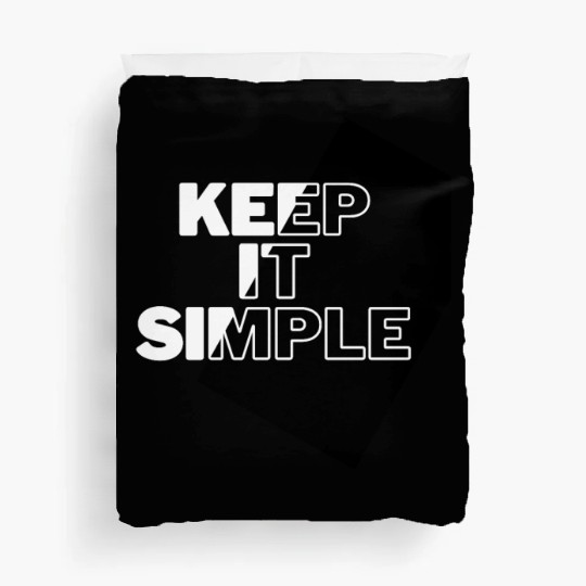Simply Elegant: Keep It Simple Design Duvet Covers