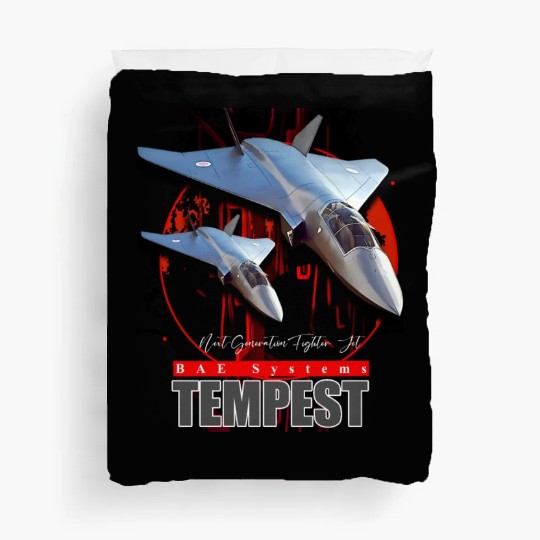 BAE Systems Tempest Next-Generation Fighter Jet Duvet Covers