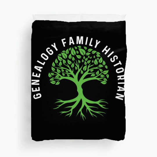 Genealogy Family Historian Archaeologist Gift Duvet Covers