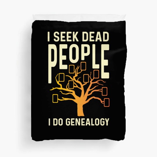 I Do Genealogy Archivist Gift Duvet Covers
