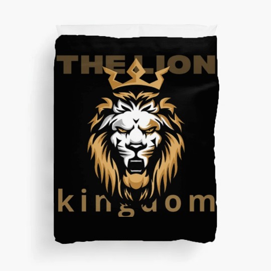 The Lion Kingdom: Roar of Destiny Duvet Covers