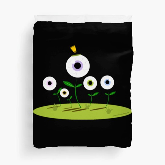 CIRCUS IN SPRING: EYES ON SPRING FLOWERS Duvet Covers