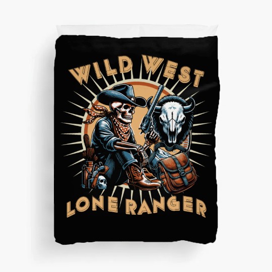 WILD WEST LONE RANGER Duvet Covers