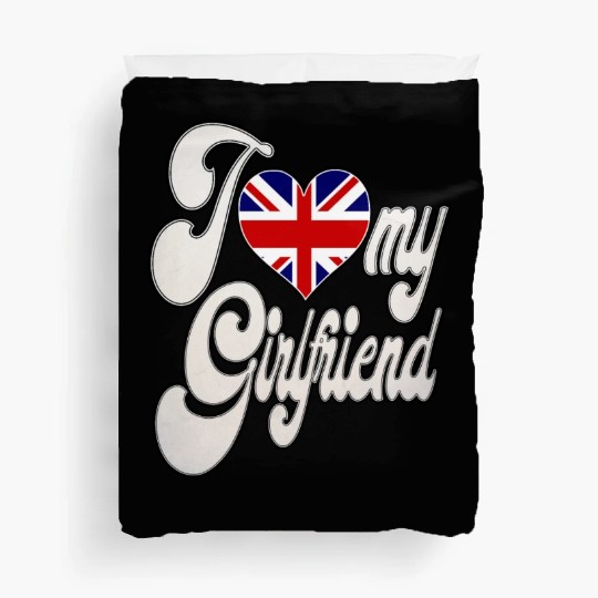 UKI Love My British Girlfriend Duvet Covers