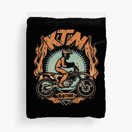 ktm racing design Duvet Covers