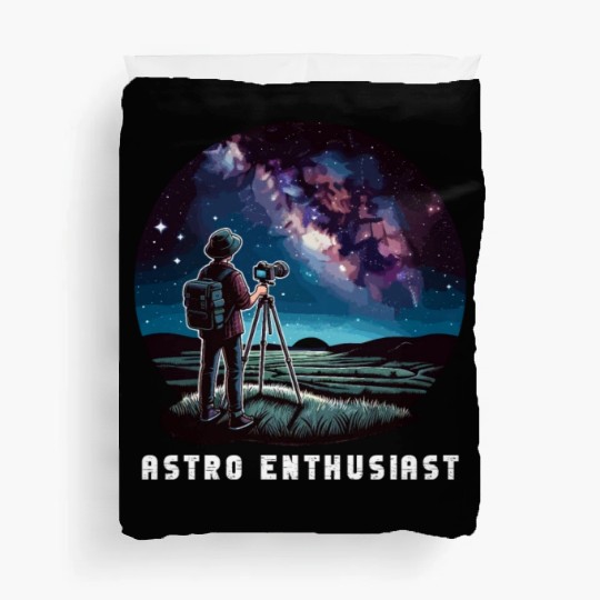 Astrophotography Astronomy Space Camera Star Watch Duvet Covers