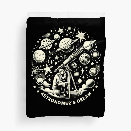 Astrophotography Astronomy Space Camera Star Watch Duvet Covers