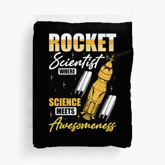 Space Engineer Rocket Scientist Awesomeness Duvet Covers