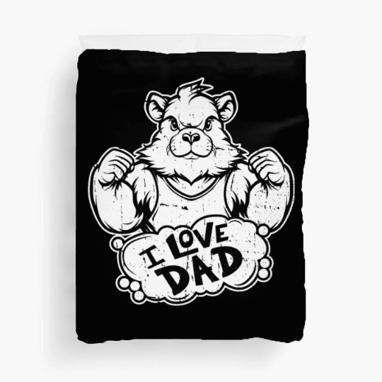 Guinea Pig Cavy I Love Dad Duvet Covers
