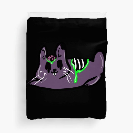 zombie bunny Duvet Covers