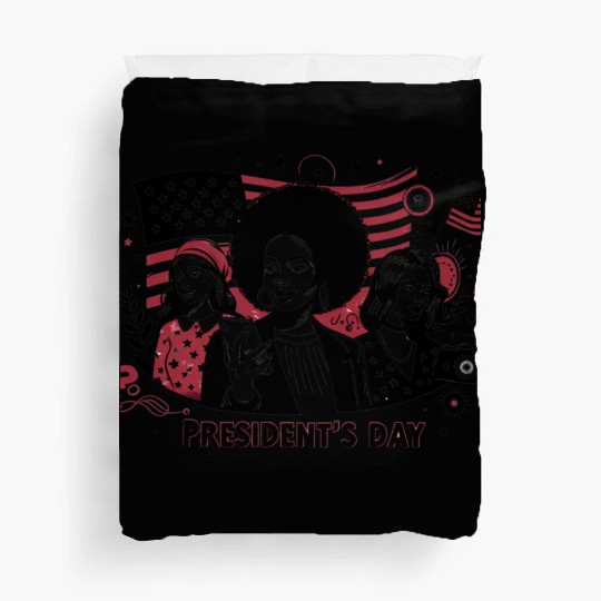 history of us presidents day Duvet Covers