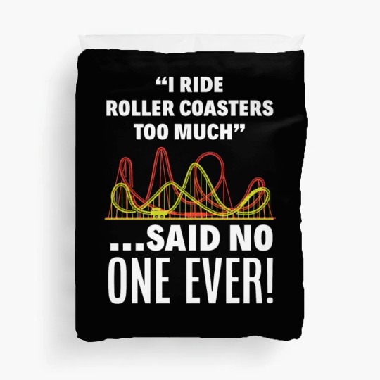 Roller Coaster Fan Duvet Covers