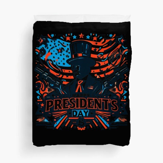 history of us presidents day Duvet Covers