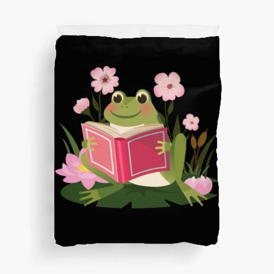 Frog Cottagecore Naturecore Children Duvet Covers