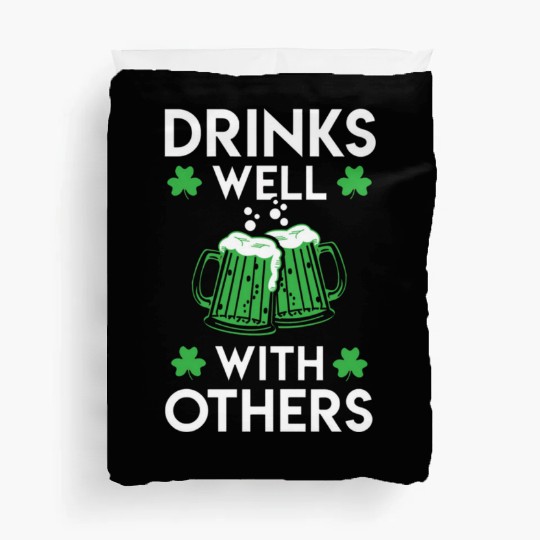 Green Beer St Patrick s Day Duvet Covers