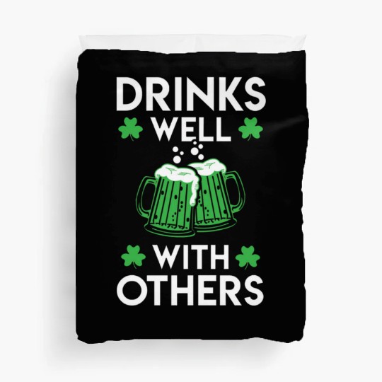 Green Beer St Patrick s Day Duvet Covers