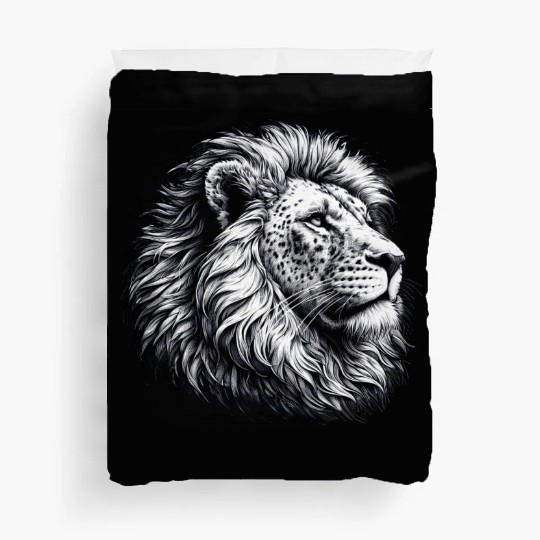 Lion Face Duvet Covers