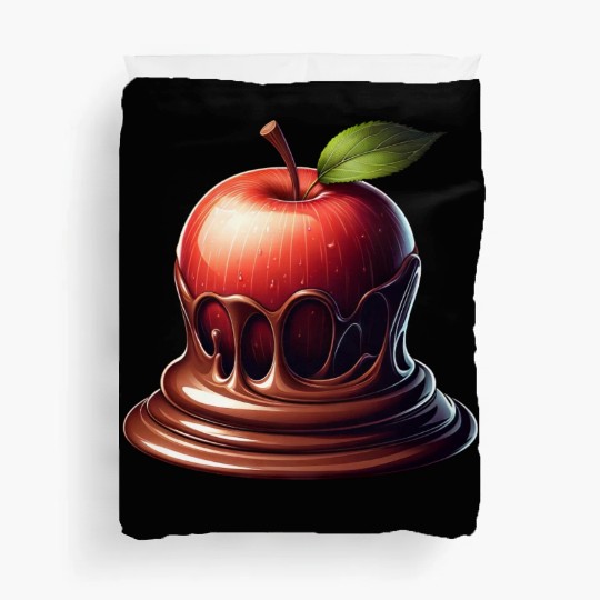 Chocolate Apple Fusion Melting Design Duvet Covers