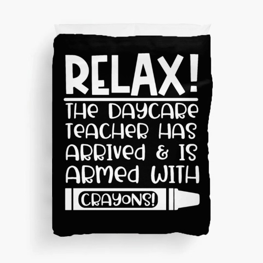Daycare Teacher Gift Daycare Provider Duvet Covers