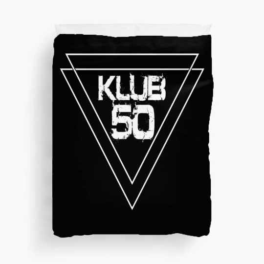 Club 50 birthday gift idea for a 50th birthday Duvet Covers