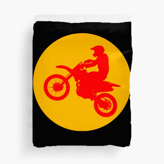 Unique Motorcycle Design for Speed and Thrill Enth Duvet Covers