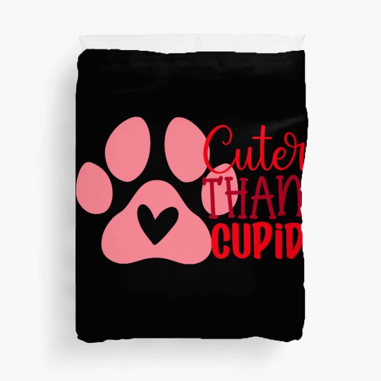 Cuter than cupid Duvet Covers