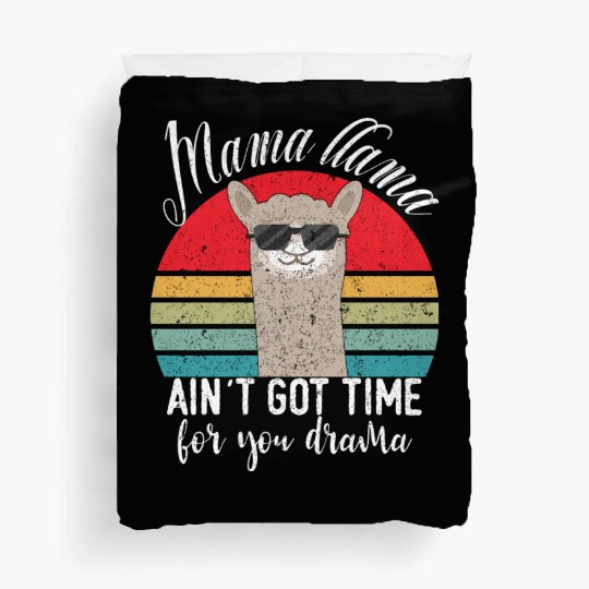 I Like Llamas and Maybe 3 People Funny Llama Lover Duvet Covers