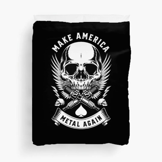 Metal Revival American Spirit Duvet Covers