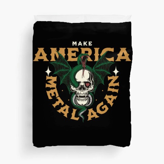 Metal Revival American Spirit Duvet Covers